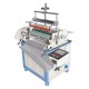 semi automatic hot melt glue composite paper tube labeling machine